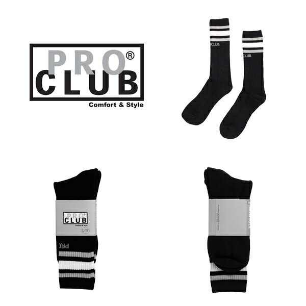 POSSIBILITYのプロクラブ PRO CLUB STRIPE CREW SOCKS / ストライプ クルー ソックス 靴下｜アングル3