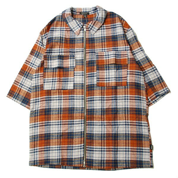 ySALE/Z[zWEIV LA SHORT FRONT ZIP FLANNEL `FbN Vc ܕ