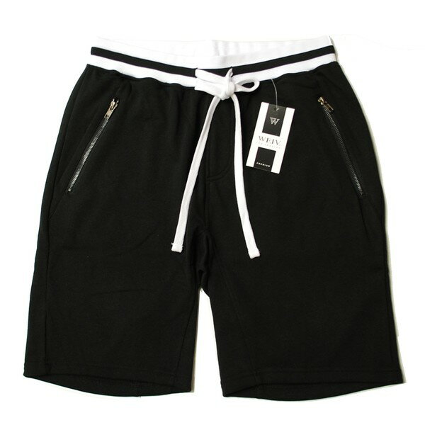 WEIV LA BRANDON FRENCH TERRY SHORTS BLACK/ブラック スウェト ショーツ ハーフパンツ