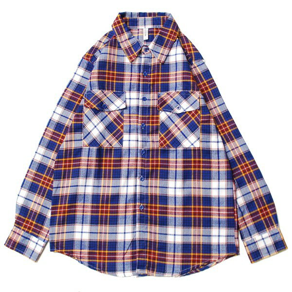 ySALE/Z[zWEIV LA FLANNEL L/S SHIRTS BLUE~GOLD / u[~S[h Vc  tl `FbN