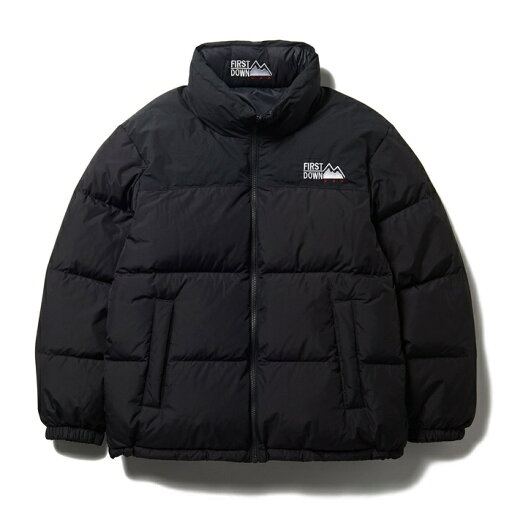 ファーストダウン FIRST DOWN BUBBLE DOWN JACKET MICROFT® BLACK / ブラック バブル ダウン ジャケット マイクロフト