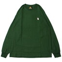 bv A^bN RAP ATTACK SMOKING W.K EMBROIDERY L/S TVc FOREST GREEN / tHXgO[  TVc