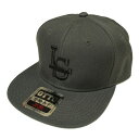 ミュージック MUSICK LIFESTYLE LS LOGO SNAPBACK CAP CAP CHARCOAL GRAY×BLACK / チャコールグレー×ブラック スナップバック キャップ 帽子