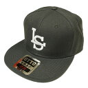 ~[WbN MUSICK LIFESTYLE LS LOGO SNAPBACK CAP CAP CHARCOAL GRAY~WHITE / `R[O[~zCg XibvobN Lbv Xq