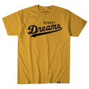 【SALE/セール】ストリート ドリームス STREET DREAMS MAJOR LEAGUE S/S Tシャツ YELLOW / イエロー Tシャツ 半袖