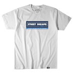 【SALE/セール】ストリート ドリームス STREET DREAMS CANDIDATE S/S Tシャツ WHITE / ホワイト Tシャツ 半袖