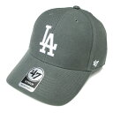 フォーティーセブン ' 47 LOS ANGELES DODGERS MVP CAP CHARCOAL / チャコール ロサンゼルス ドジャース 6パネル キャップ 帽子