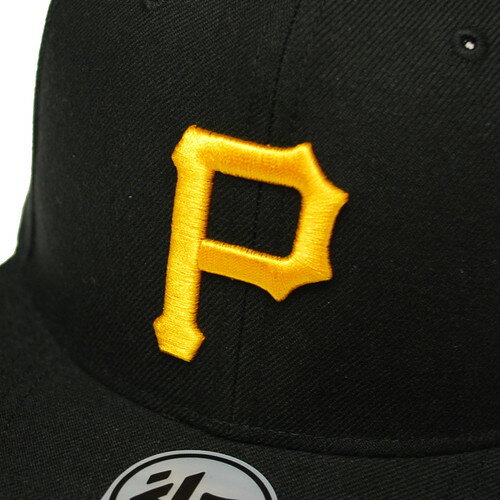 フォーティーセブン ' 47 PITTSBURGH PIRATES SURE SHOT CAPTAIN SNAPBACK CAP BLACK / ブラック ピッツバーグ パイレーツ スナップバック キャップ 帽子 3