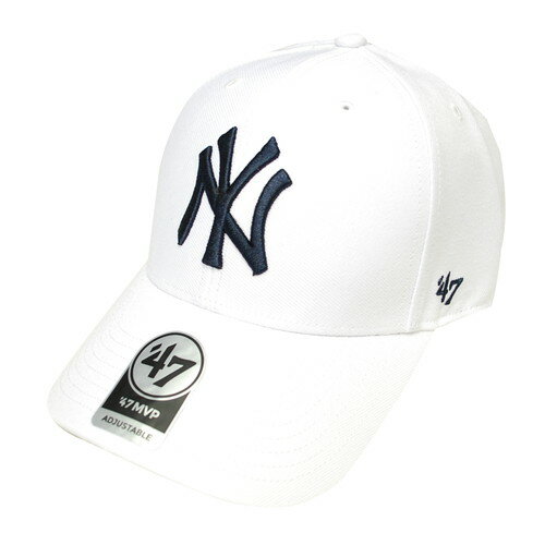 եƥ֥ ' 47 NEW YORK YANKEES MVP CAP WHITE / ۥ磻 ˥塼衼 󥭡 6ѥͥ å ˹