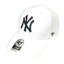 フォーティーセブン ' 47 NEW YORK YANKEES MVP CAP WHITE / ホワイト ニューヨーク ヤンキース 6パネル キャップ 帽子