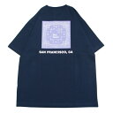 ベン デイビス BEN DAVIS BACK BANDANA S/S Tシャツ NAVY / ネイビー 半袖