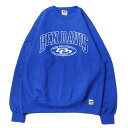 x fCrX BEN DAVIS THESEDAYS CREW SWEAT BLUE / u[ N[lbN XEFbg g[i[