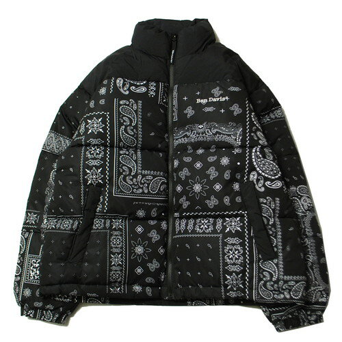 ベン デイビス BEN DAVIS BD PUFFER JACKET PAISLEY / ペイズリー 中綿 ジャケット