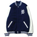 WFCGC` fUC JH DESIGN DETROIT TIGERS REVERSIBLE VARSITY JACKET fgCg ^CK[X o[Vu X^WA WPbg MLB X^W