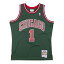 ߥå&ͥ MITCHELL&NESS CHICAGO BULLS DERRICK ROSE SWINGMAN JERSEY DARK GREEN /  ꡼ ǥå  Хåȥܡ   ֥륺 NBA Х