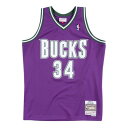 ~b`F&lX MITCHELL&NESS MILWAUKEE BUCKS RAY ALLEN SWINGMAN JERSEY PURPLE / p[v C A oXPbg{[ Vc ~EH[L[ obNX NBA oXP