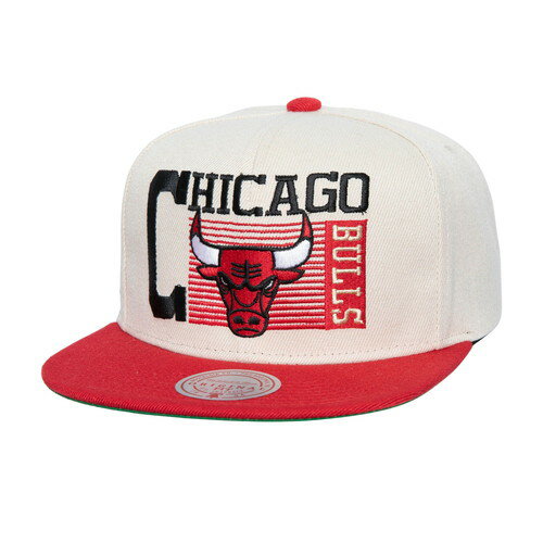 ミッチェル＆ネス ミッチェル&ネス MITCHELL&NESS CHICAGO BULLS NBA SPEED ZONE SNAPBACK CAP OFF WHITE / オフ ホワイト シカゴ ブルズ スナップバック キャップ 帽子