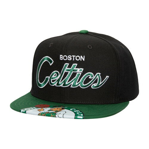 ミッチェル＆ネス ミッチェル&ネス MITCHELL&NESS BOSTON CELTICS NBA BIG MOUTH SNAPBACK CAP BLACK / ブラック ボストン セルティックス スナップバック キャップ 帽子