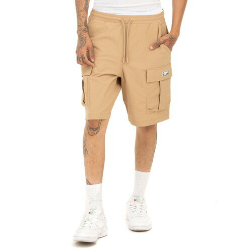 プロクラブ PRO CLUB COMFORT STRETCH NYLON CARGO SHORTS KHAKI / カーキ ナイロン ストレッチ カーゴ ショーツ ハーフパンツ ハーパン 無地