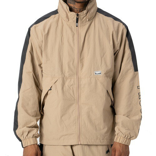 プロクラブ PRO CLUB FULL COUNT WINDBREAKER JACKET KHAKI × BLACK / カーキ × ブラック ナイロン ウインドブレーカー ジャケット