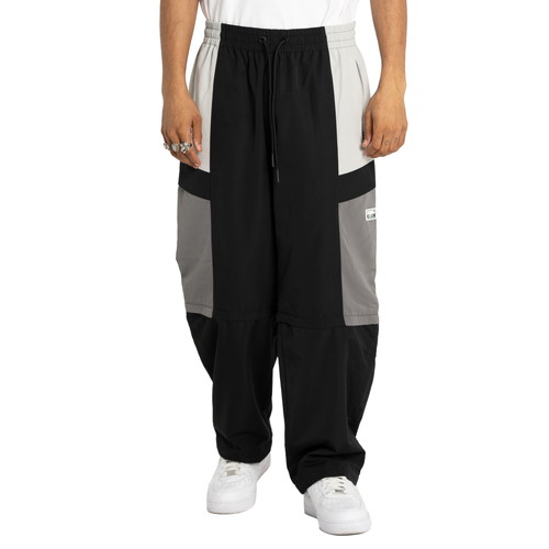 プロクラブ PRO CLUB HEAVYWEIGHT CONVERTIBLE WINDBREAKER PANTS BLACK × CHARCOAL / ブラック × チャコール コンバーチブル ウインドブレーカー パンツ