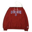 MLB オフィシャル MLB OFFICIAL BOSTON RED SOX COLOR HOODIE BURGUNDY / バーガンディー スウェット フード パーカー ボストン レッドソックス