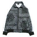 BNgAX VICTORIOUS LA BANDANA TRACK JACKET BLACK / ubN gbN WPbg o_i yCY[