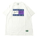 【SALE/セール】ポット ミーツ ポップ POT MEETS POP PURPLE HAZE S/S Tシャツ WHITE / ホワイト 半袖 シャツ