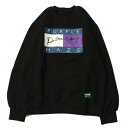 |bg ~[c |bv POT MEETS POP PURPLE HAZE CREW SWEAT BLACK / ubN N[lbN XEFbg g[i[