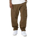 プロクラブ PRO CLUB NYLON CARGO PANTS BROWN / ブラウン ナイロン カーゴ パンツ