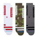 X^X STANCE THE OG 3 PACK SOCKS N[ \bNX 3Zbg C jZbNX