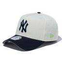 ニューエラ NEW ERA 9FORTY NEW YORK YANKEES A-FRAME MLB 2-TONE CHROME WHITE × NAVY / クローム ホワイト × ネイビー ニューヨーク ヤンキース ナインフォーティー キャップ 940 CAP GOLF