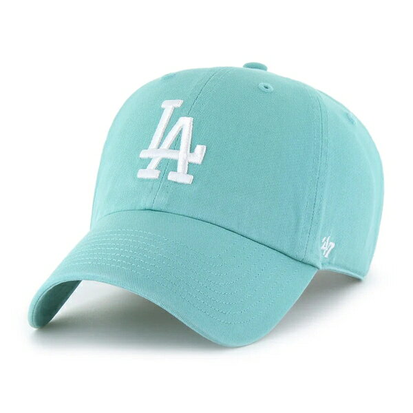 乐天商城 - フォーティーセブン ' 47 LOS ANGELES DODGERS CLEAN UP CAP LAGOON BLUE / ラグーンブルー ロサンゼルス ドジャース クリーンナップ キャップ 帽子