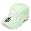 tH[eB[Zu '47 OAKLAND ATHELTICS CLEAN UP CAP ALOE / AG I[Nh AX`bNX N[ibv Lbv Xq