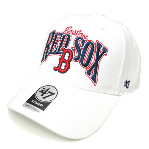 եƥ֥ ' 47 BOSTON RED SOX KEYSTONE MVP WHITE / ۥ磻 ܥȥ åɥå å ˹