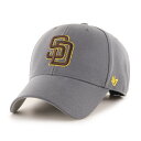 フォーティーセブン ' 47 SAN DIEGO PADRES MVP CAP CHARCOAL / チャコール サンディエゴ パドレス 6パネル キャップ 帽...