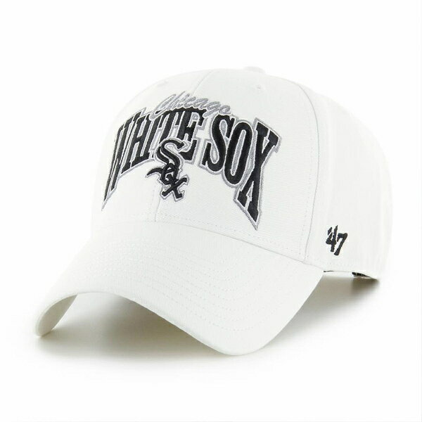 乐天商城 - フォーティーセブン ' 47 CHICAGO WHITE SOX KEYSTONE MVP WHITE / ホワイト シカゴ ホワイト ソックス キャップ 帽子
