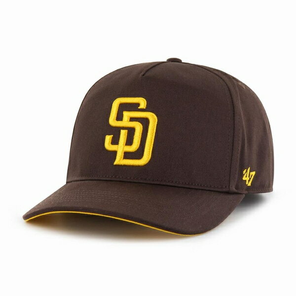 乐天商城 - フォーティーセブン '47 SAN DIEGO PADRES BASIC HITCH SNAPBACK CAP BROWN / ブラウン サンディエゴ パドレス スナップバック キャップ 帽子