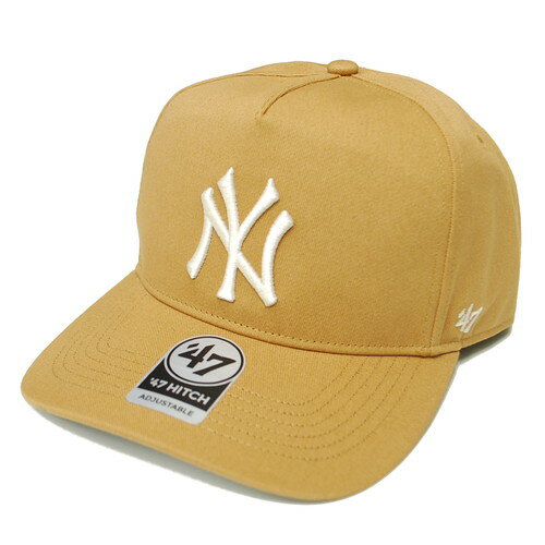 フォーティーセブン '47 NEW YORK YANKEES BASIC HITCH SNAPBACK CAP CAMEL / キャメル ニューヨーク ヤンキース スナップバック キャップ 帽子