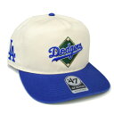 フォーティーセブン '47 LOS ANGELES DODGERS BASE KNOCK HITCH SNAPBACK CAP NATURAL / ナチュラル ロサンゼルス ドジャース スナップバック キャップ 帽子