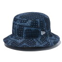 ニューエラ NEW ERA BUCKET-01 BANDANA HAT NAVY / ネイビー バケット ハット 帽子 ゴルフ GOLF