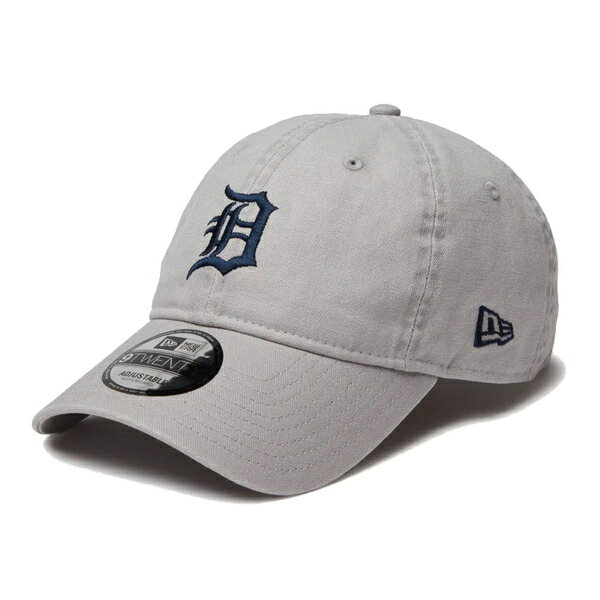 ニューエラ NEW ERA 9TWENTY DETROIT TIGERS WASHED DUCK STORM GRAY / ストームグレー デトロイト タイガース キャップ 帽子 920 CAPのサムネイル