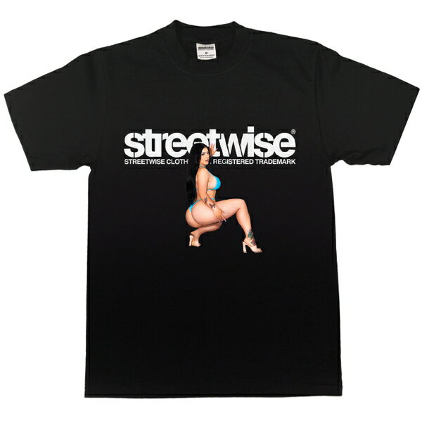 乐天商城 - ストリートワイズ STREETWISE BABY BLUE S/S Tシャツ BLACK / ブラック ヘビーウェイト 半袖 シャツ