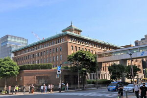 【日本の風景ポストカード】神奈川県横浜市中神奈川県庁2002年の葉書ハガキはがき photo by MIRO