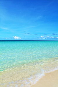 【日本の風景ポストカードLac et Soleil】沖縄 宮古島 与那覇前浜の海のはがきハガキ葉書4 撮影/YOSHIO IWASAWA