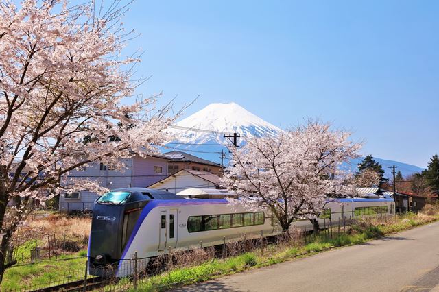 【日本の風景鉄道ポストカードLac et Soleil】山梨県