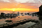 【日本のポストカードAIR】北海道　水無海浜温泉の夜明けのはがきハガキ葉書 撮影/YOSHIO IWASAWA