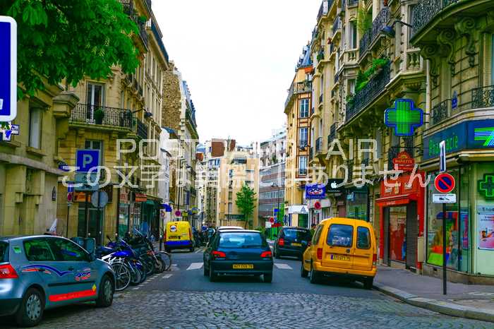 【フランスの風景ポストカード】パリの風景2008年のはがきハガキ葉書Paris2008年