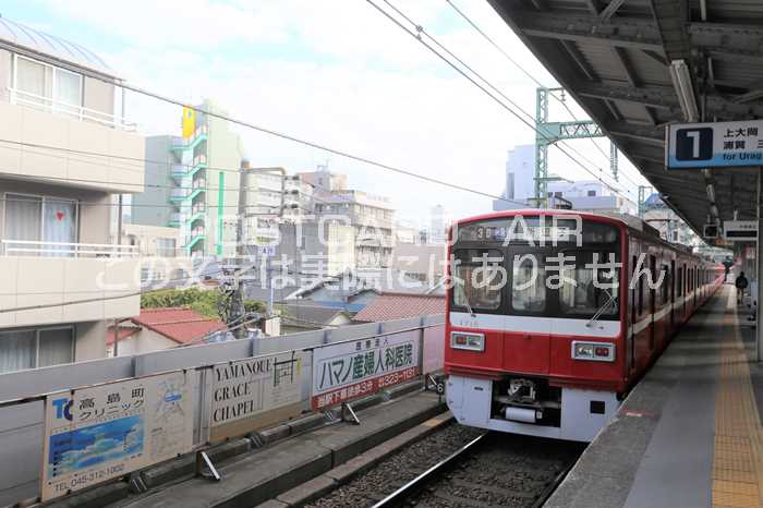 【鉄道の風景ポストカード】京急1500系電車はがきハガキ葉書2013年 photo by MIRO