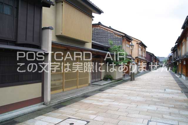 Rakuten - 【日本の風景ポストカード】石川県金沢市ひがし茶屋街東茶屋街13のポストカードはがきハガキ葉書